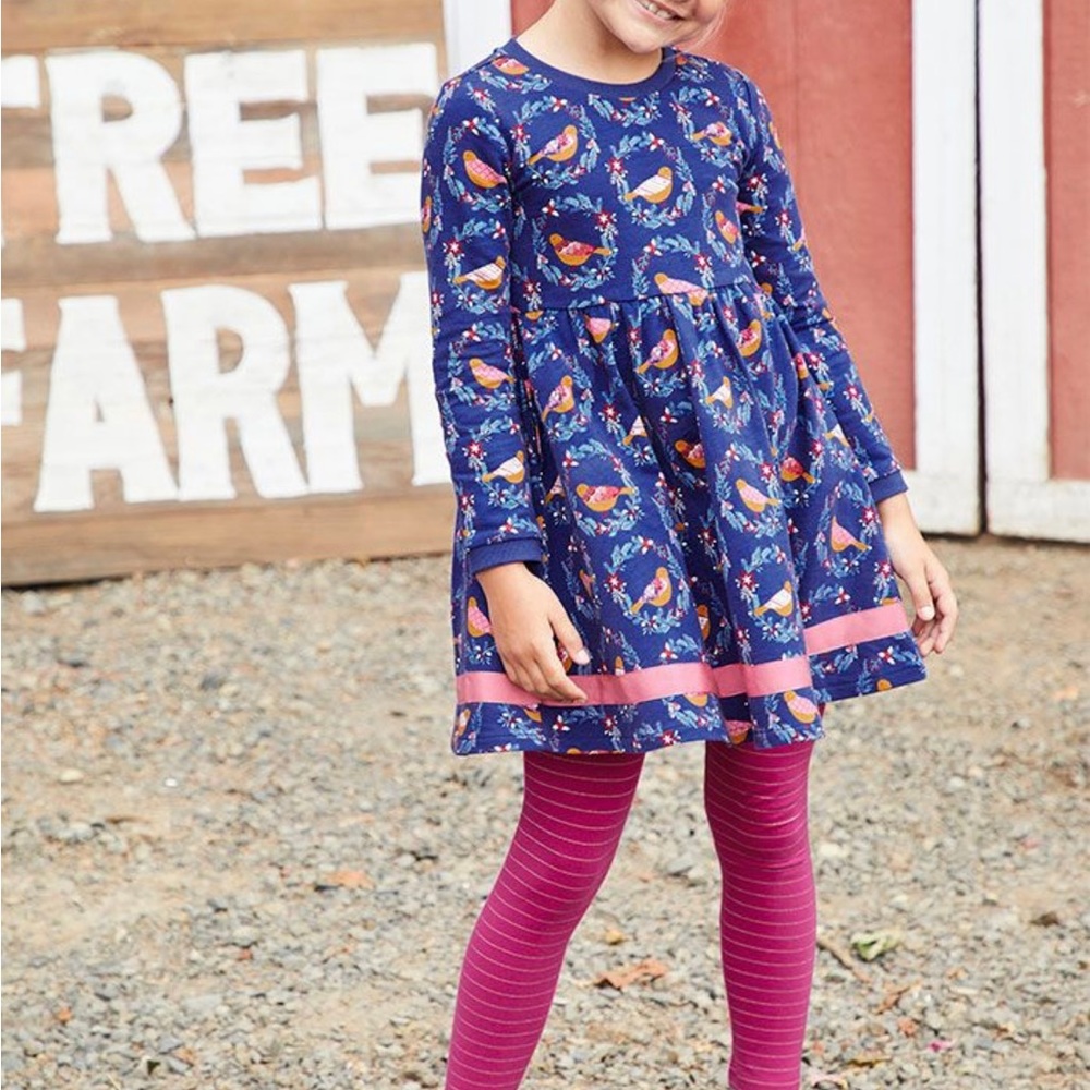 Matilda Jane Sz 12 Partridge dress and leggings.